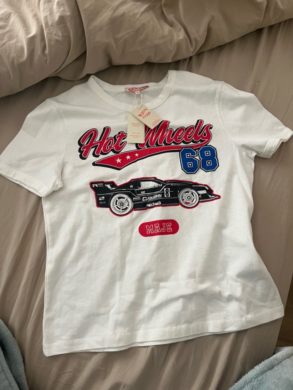 Maje X Hot Wheels Tshirt - Size 1 New With Tags